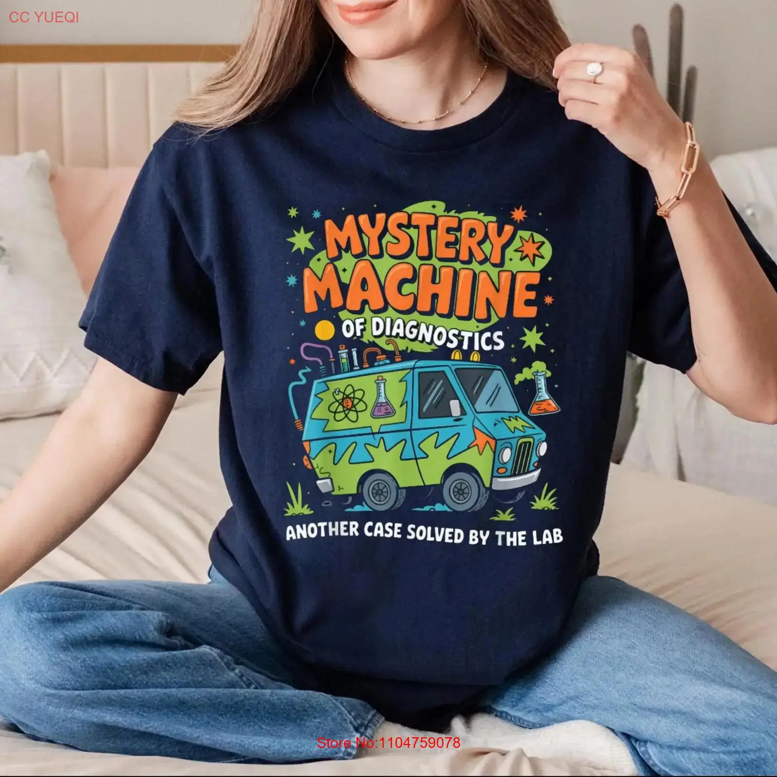 Medical Lab Machines - Camiseta Mystery Machine of Diagnostics Lab