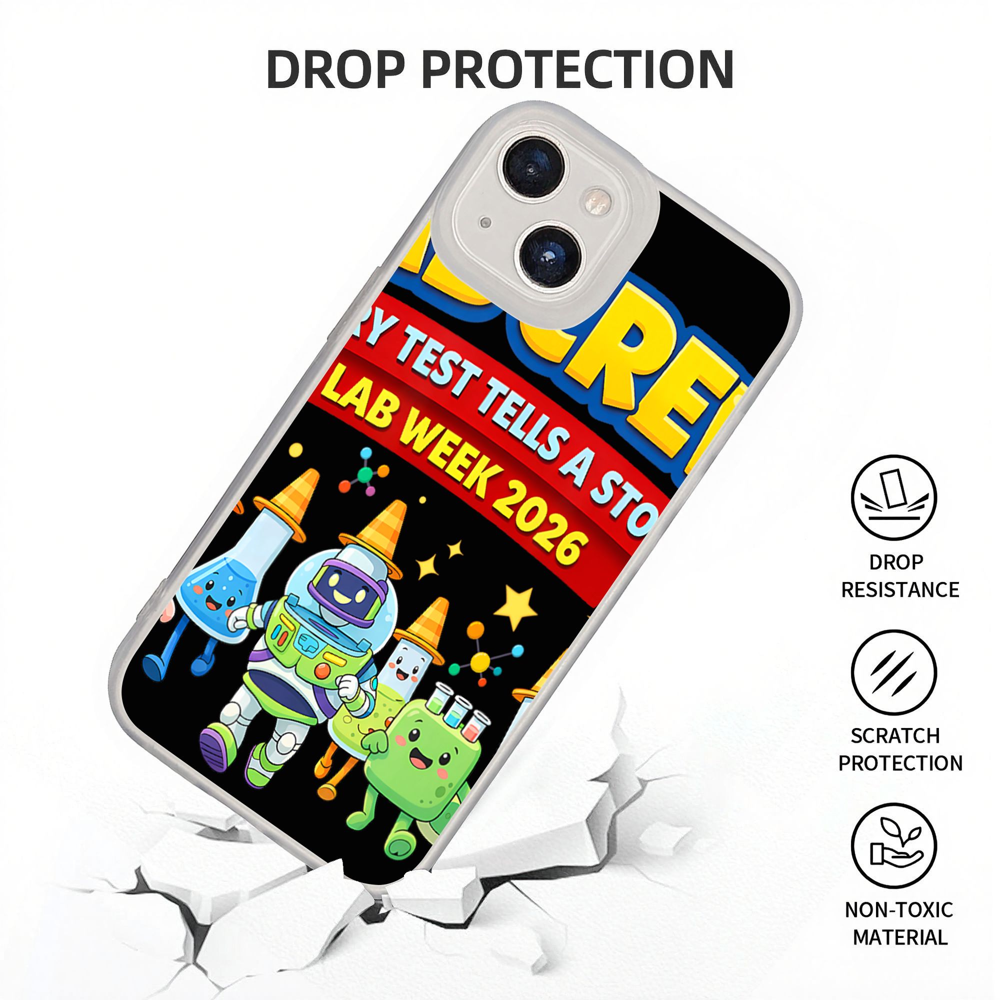 Nova Capa de Celular Antichoqu - Medical Laboratory Scientist avaliação e preço