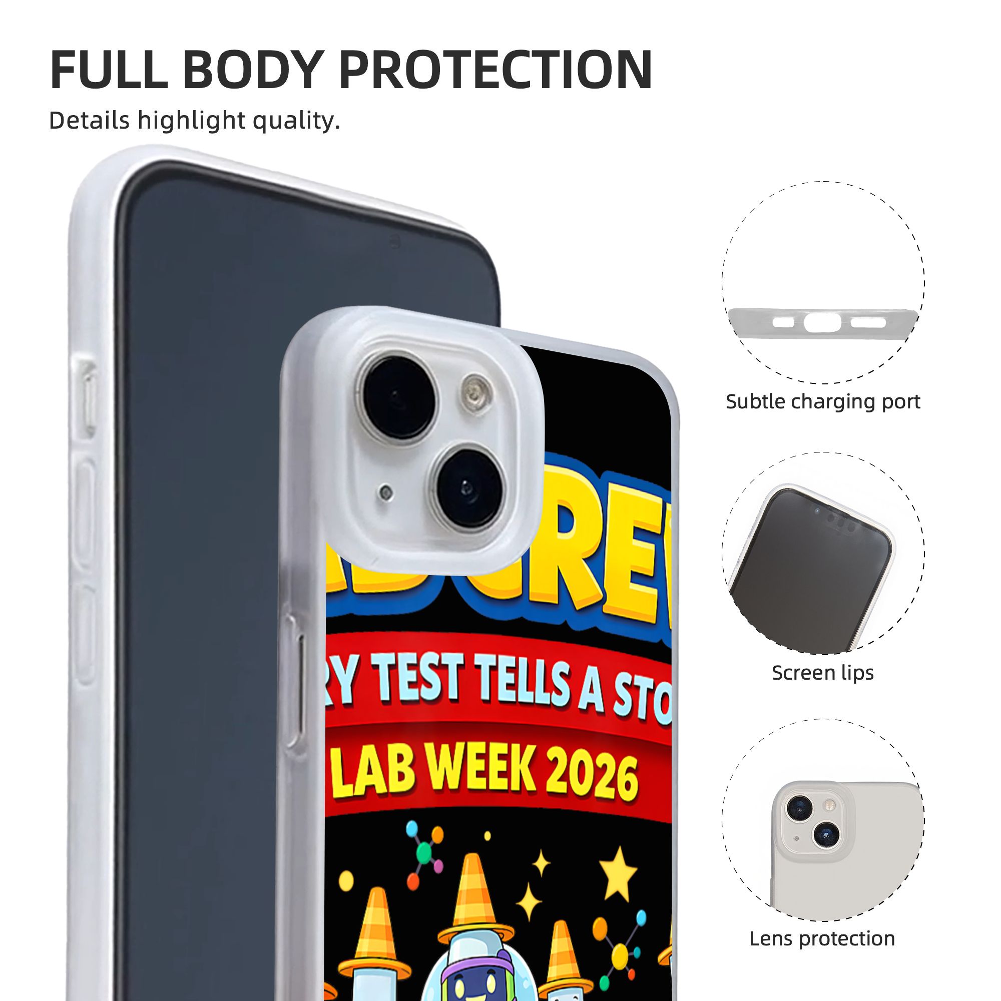 Nova Capa de Celular Antichoqu - Medical Laboratory Scientist avaliação e preço
