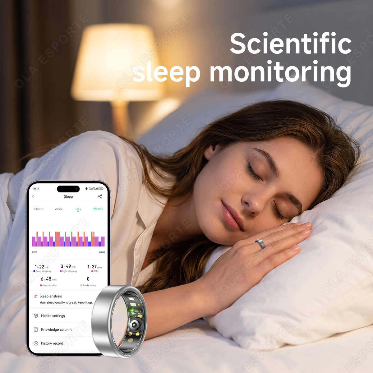 Anel inteligente para mulheres - Blood Pressure Monitor avaliação e preço