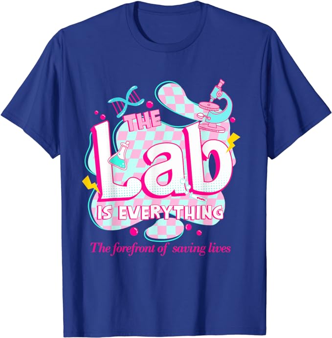 Retro Medical Lab Tech Team T- - Medical Laboratory Scientist avaliação e preço