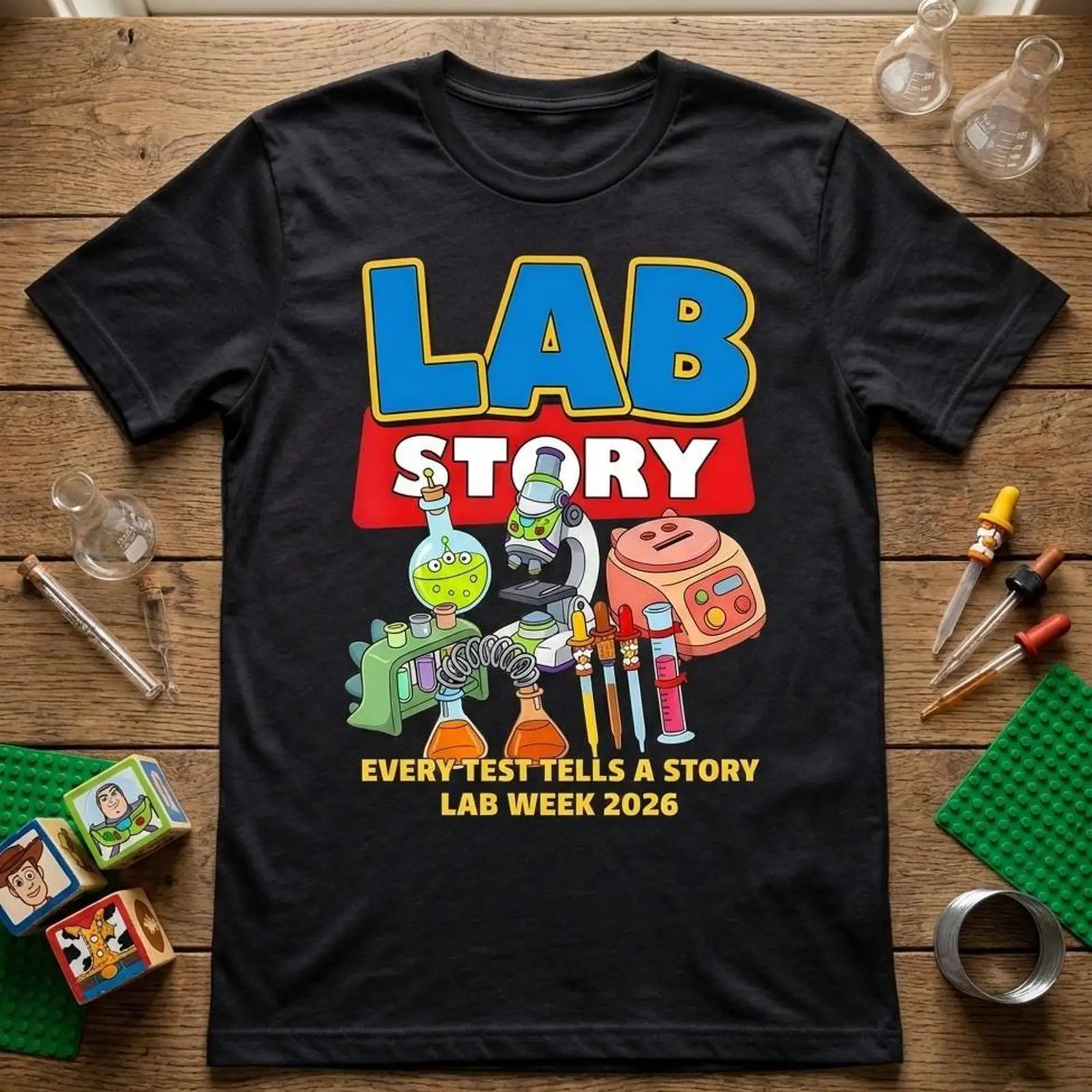 Camiseta Lab Week 2026: Humor  - Medical Lab Week 2026 avaliação e preço